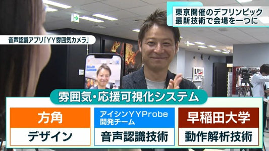 2025年東京開催 最新技術でデフリンピック会場をひとつに