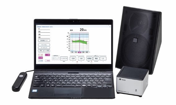 補聴器の効果を客観的に測定する装置 リオンが医療機関向けに発売