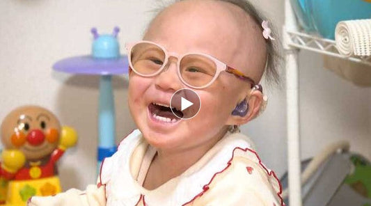 難聴のちーちゃん 手話も覚えながら日々成長 100万人に1人の難病”KID症候群”「何もない日常・・・それだけでいい」