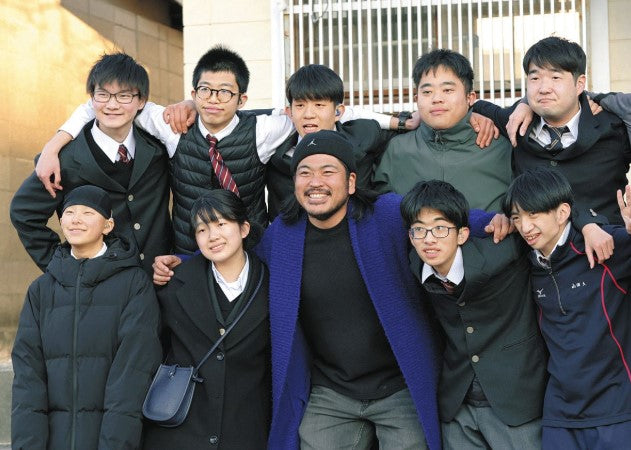 中日・福敬登「今年がターニングポイント」県立名古屋聾学校を訪問し生徒90人と交流「来年以降も続けられるように」