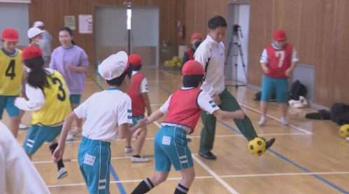 “デフサッカー”体験 船橋市の小学生 11月デフリンピック日本初開催