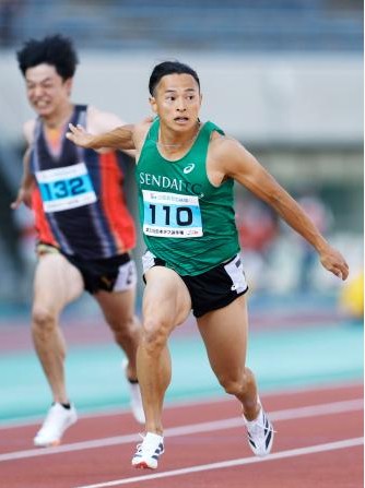 男子100mは佐々木琢磨が優勝 デフ陸上日本選手権が開幕