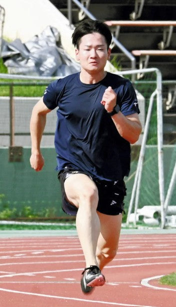 デフリンピック陸上100m代表・冨永幸佑選手、後半の加速を磨く「全て出し切る走りをしたい」