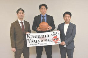 両耳に補聴器 バスケ日本代表の津屋選手「突き進めば壁越えられる」