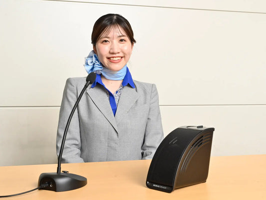 国内3空港の国際線エリアANA SPECIAL ASSISTANCE カウンターに「ミライスピーカー®️」を導入