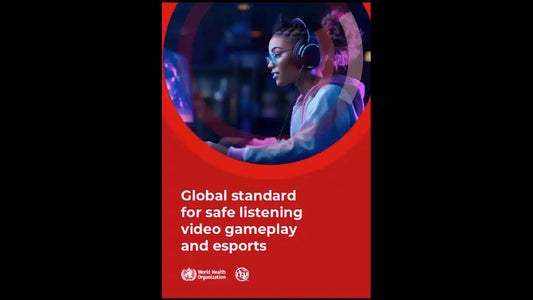 WHO-ITU、ビデオゲーマーとeスポーツの聴覚障害防止のための新たな国際基準を発表