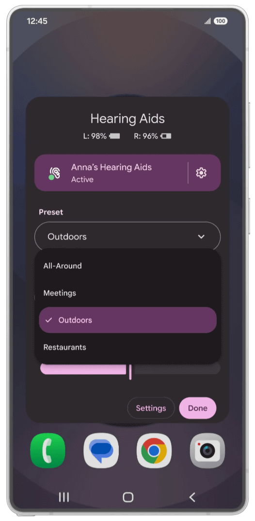 Android、補聴器および「TalkBack」機能をアップデート