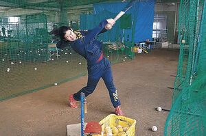 MLB目指し渡米 富山BCの船田主将 難聴の4番、長打力アピール