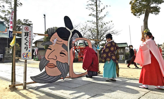 広島県・因島で「耳祭り」桃の節句にちなみ「人形供養祭」も同時開催