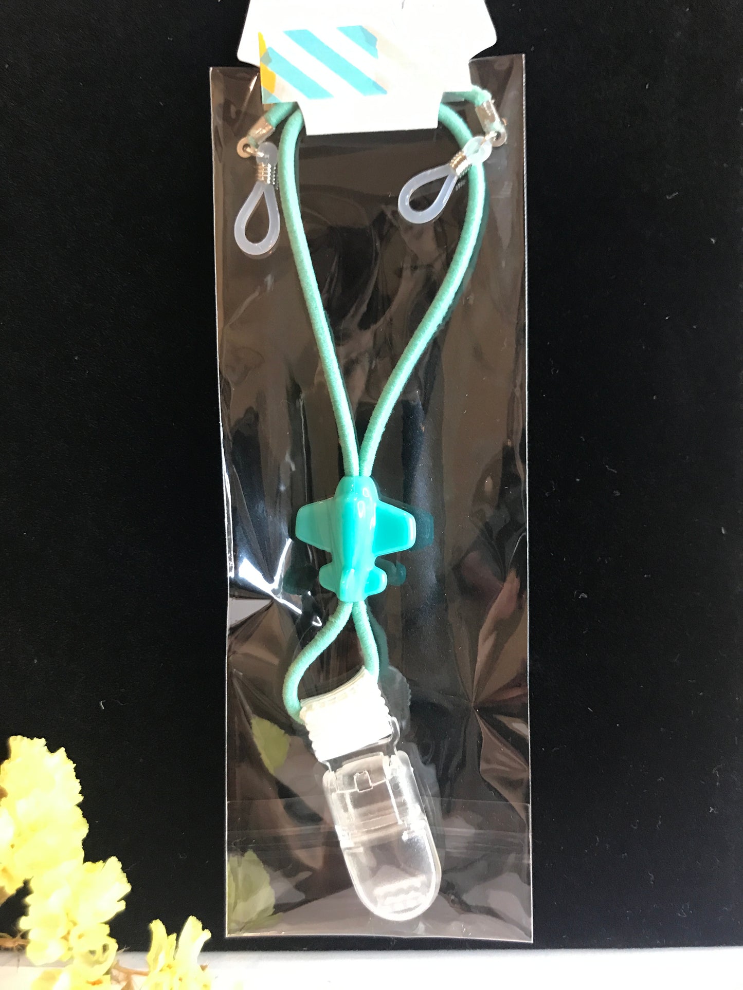 補聴器落下防止ストラップ(Ks-3 飛行機)