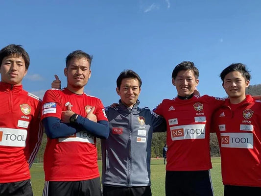 選手として活躍後、ろう者サッカー協会の専務理事として普及活動に奮闘