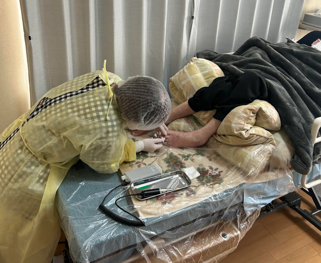 11/15仙台　聴覚障害を持つ高齢者向けに「足の爪切り・爪ケア」を伝える社会生活教室開催。仙台市聴覚障害者協会と民間の訪問型爪切り事業者が初めてのコラボレーション。