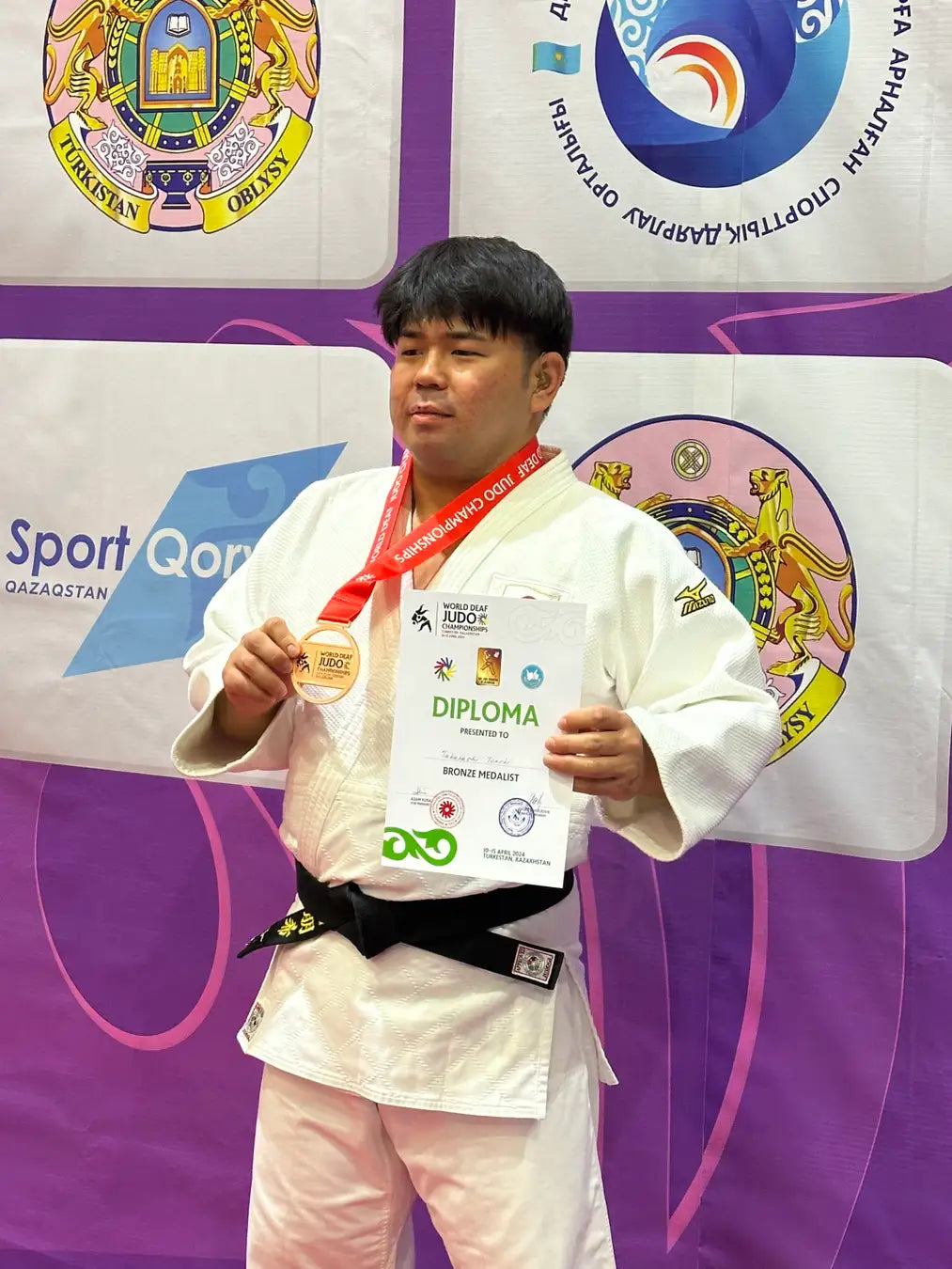 ジール所属パラアスリート社員、高橋朋希が「第２回世界ろう者柔道選手権大会」にて銅メダルを獲得！
