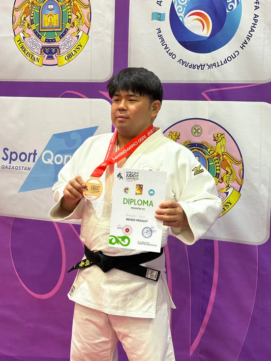 ジール所属パラアスリート社員、高橋朋希が「第２回世界ろう者柔道選手権大会」にて銅メダルを獲得！