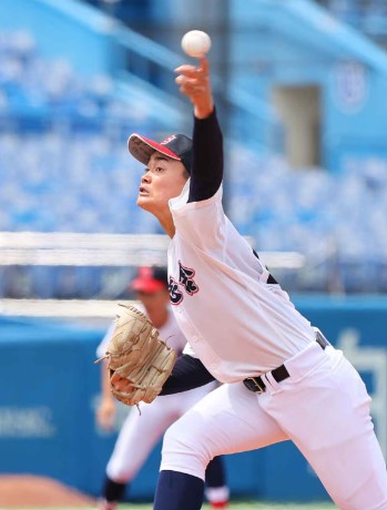 昨年覇者に互角、次は障害者世界一　立志舎・高橋斗波投手　夏の高校野球、東東京大会