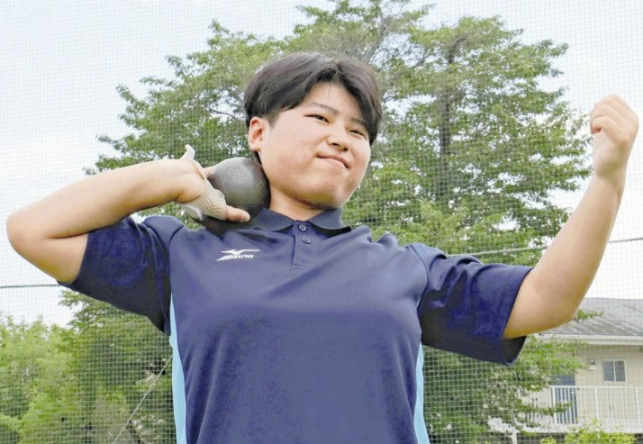「誰かに悪口を言われたらどうしよう」とおびえていた少女、砲丸投げに初出場