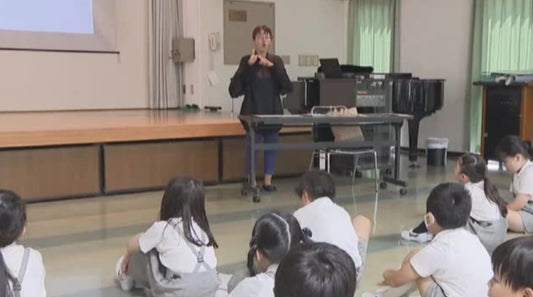 聴覚障害や手話について理解を…岡山市の小学校でろう者が特別授業【岡山】