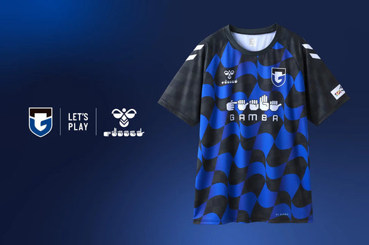 デンマークのスポーツブランドhummel（ヒュンメル）は、Jリーグのガンバ大阪と手話のデザインを施したチャリティーシャツ