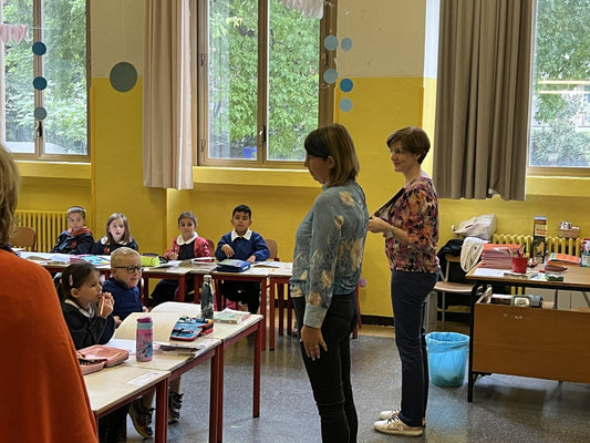 イタリアの小学校の授業風景