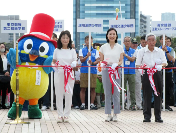 木場公園で「江東区民まつり中央まつり」　民俗芸能大会では木場の角乗りも