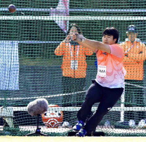 デフリンピック・陸上男子ハンマー投げで遠山莉生が自己新記録で「金」、表彰台を日本勢独占