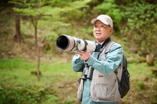 野鳥写真家の叶内拓哉（かのうちたくや）さん