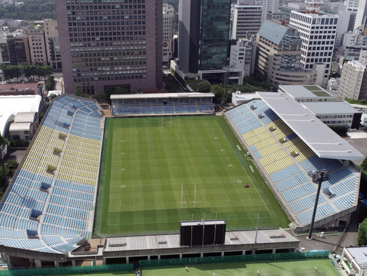 秩父宮ラグビー場（2018年撮影）