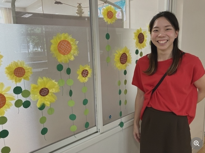 福岡県新宮町の新宮小・平松成美さん