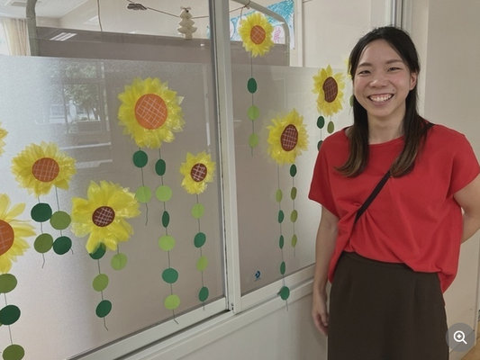 福岡県新宮町の新宮小・平松成美さん