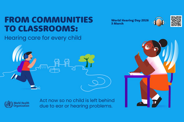 世界聴覚デーに子どもの聴覚を守る行動を