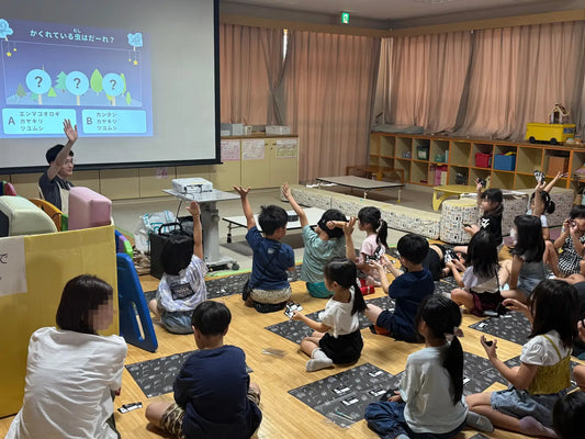 子どもに聞こえて大人には聞こえない音がある。“むしのね”で高周波の世界を山梨で37名が体験