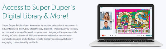 発達障がい児向け教材の老舗出版Super Duperが遠隔医療Coviuと提携、質の高いオンライン療育届ける