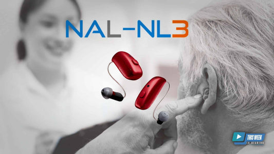 NAL-NL3の文字と補聴器の写真