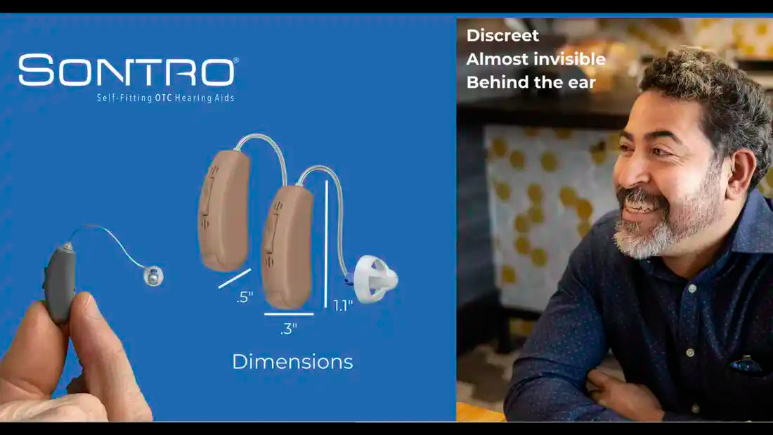 Sontro セルフフィッティング OTC 補聴器モデル AI-S、Soundwave Hearing によって導入されたオーディオ ストリーミング機能付き