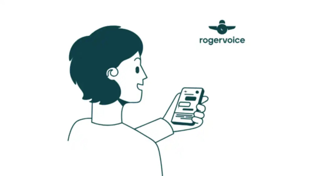 イラスト「スマホで情報を見る人」