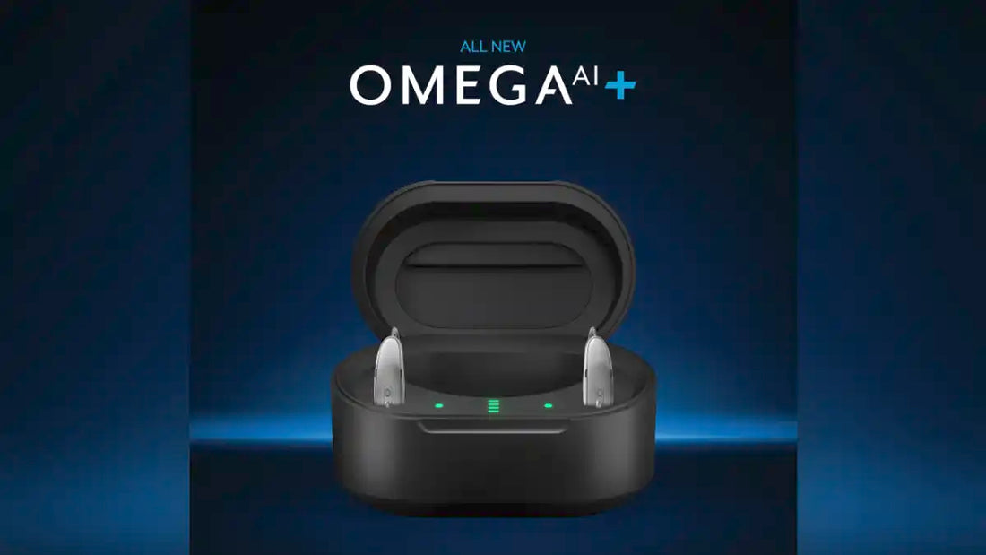 Starkeyの新型補聴器「Omega AI+」