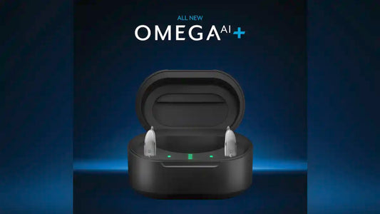 Starkeyの新型補聴器「Omega AI+」