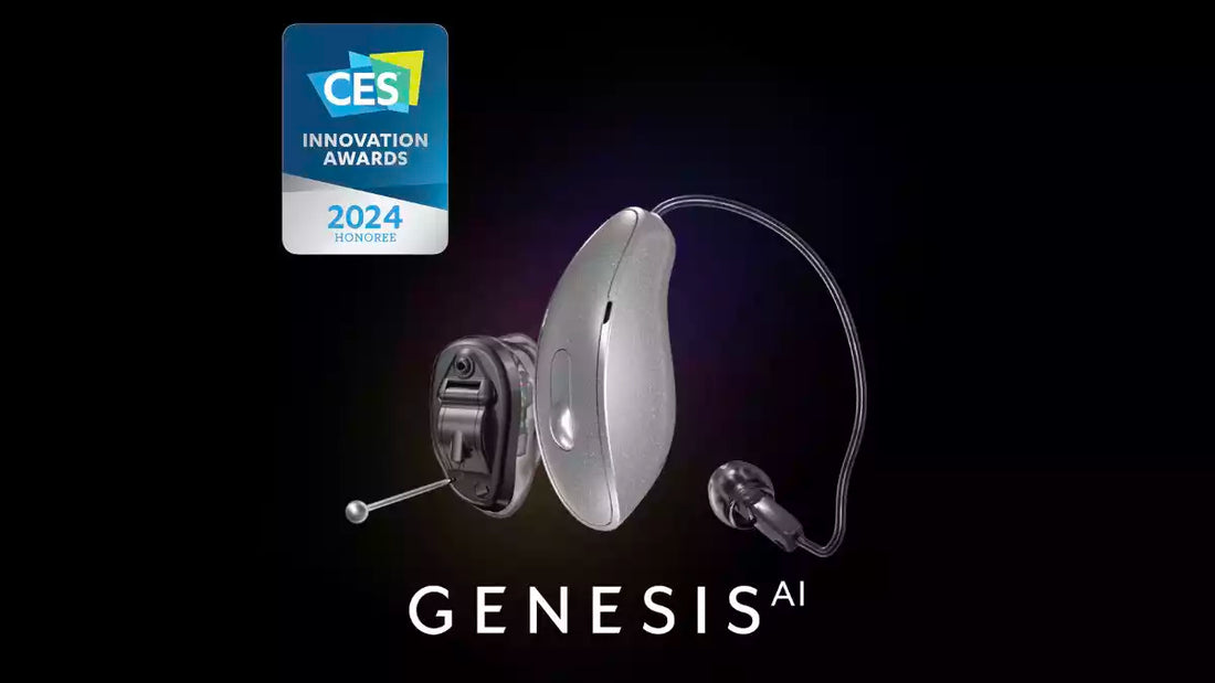 Starkey Genesis AI が 2024 CES イノベーション賞を受賞