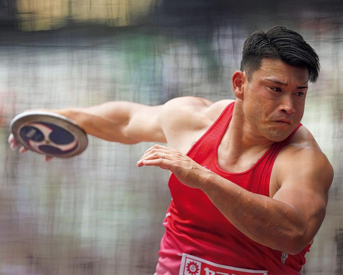 湯上剛輝（円盤投げ）「手話で応援してくれた。こんな経験は初めてです」