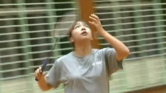 「音のないコート」でシャトルを追いかける女子大学生・片山結愛選手　デフリンピック・バドミントン　強みは「思い切った攻め」【香川】